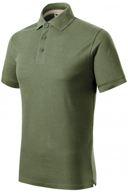 Muška polo majica od organskog pamuka, khaki, muške majice