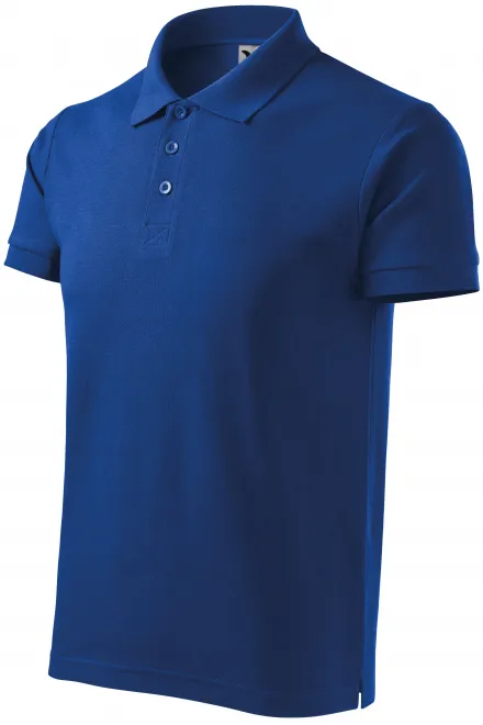 Muška polo majica u teškoj kategoriji, kraljevski plava