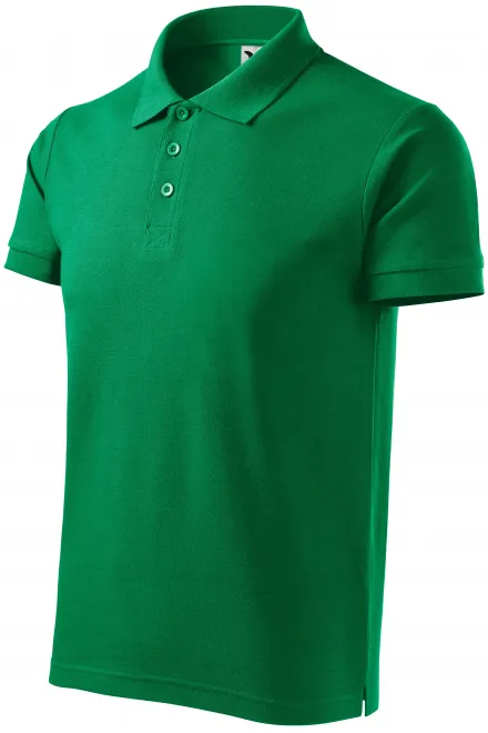 Muška polo majica u teškoj kategoriji, trava zelena