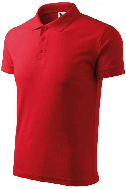 Muška široka polo majica, crvena, muške majice