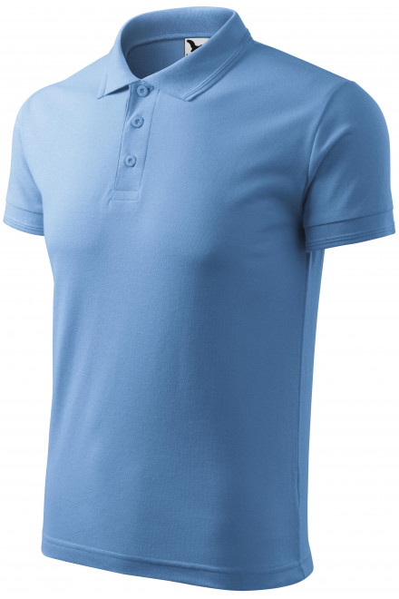 Muška široka polo majica, plavo nebo, muške majice