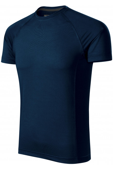 Muška sportska majica, tamno plava, majice bez tiska