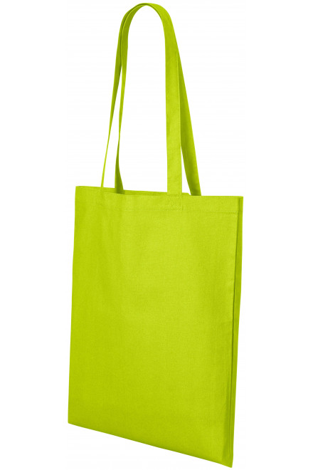 Pamučna torba za kupovinu, limeta zelena