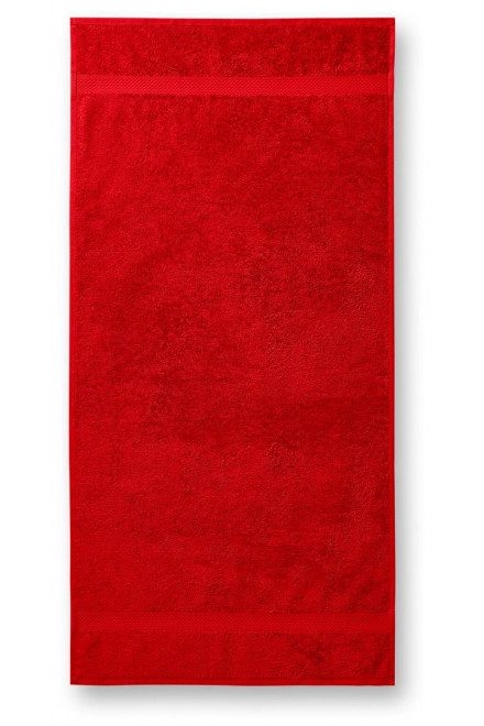 Pamučni ručnik težine 50x100cm, crvena