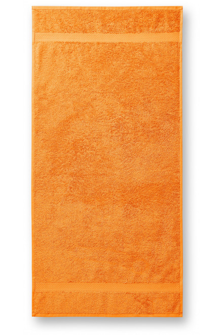 Pamučni ručnik velike težine, 70x140cm, mandarinski