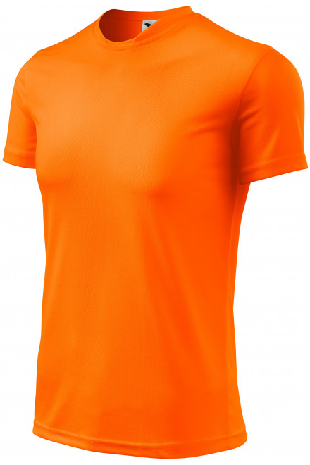 Sportska majica za djecu, neonska naranča, dječje majice