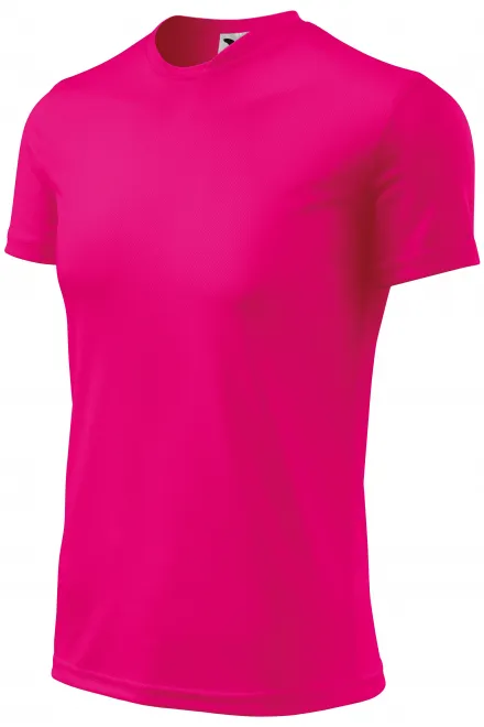 Sportska majica za djecu, neonsko ružičasta