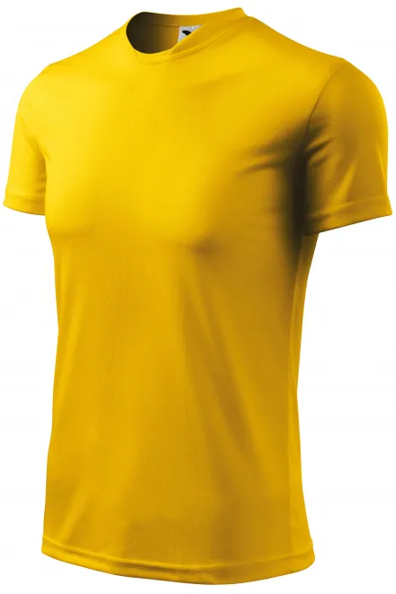 Sportska majica za djecu, žuta boja