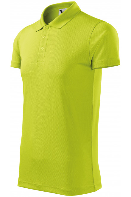 Sportska polo majica, limeta zelena, majice s kratkim rukavima