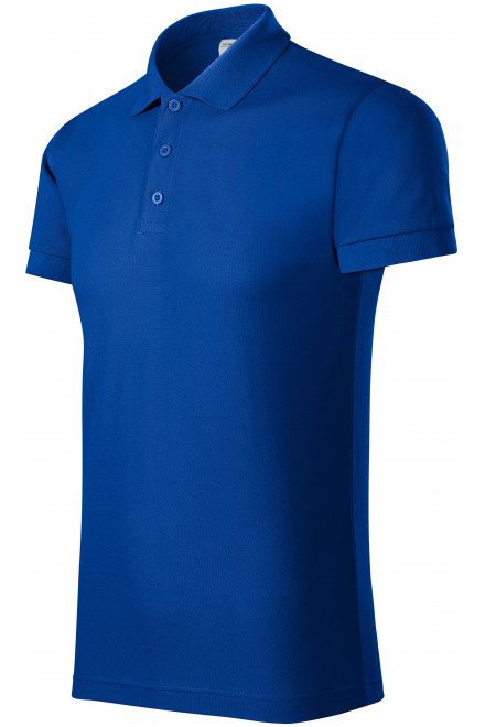 Udobna muška polo majica, kraljevski plava
