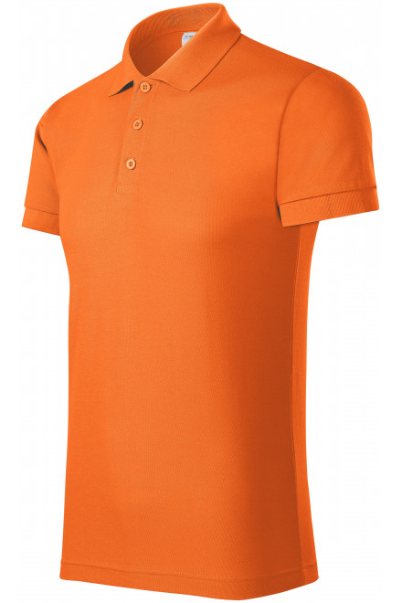 Udobna muška polo majica, naranča, muške polo majice