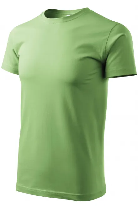 Uniseks majica veće težine, grašak zeleni