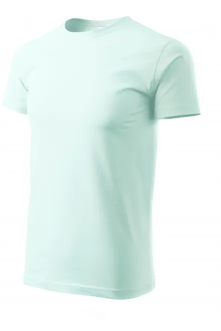 Uniseks majica veće težine, ledeno zelena