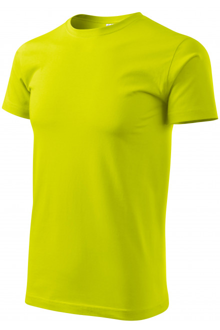 Uniseks majica veće težine, limeta zelena, pamučne majice