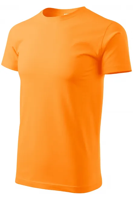 Uniseks majica veće težine, mandarinski