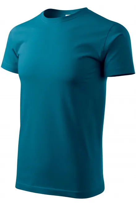 Uniseks majica veće težine, petrol blue