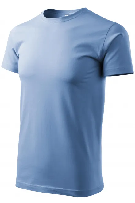 Uniseks majica veće težine, plavo nebo