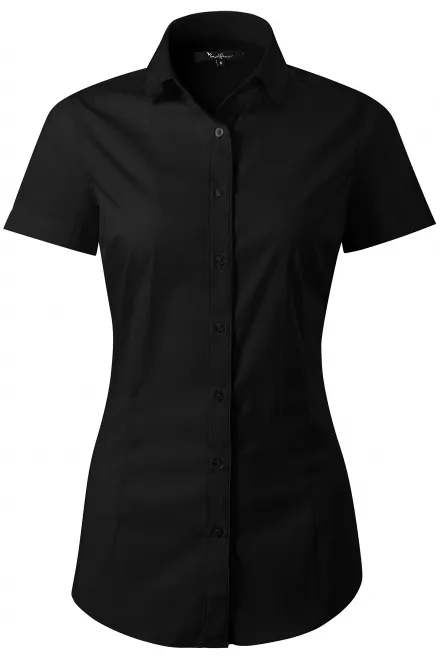 Ženska bluza Slim fit - crno, 2XL