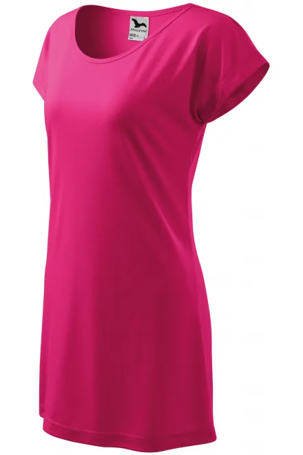 Ženska duga majica / haljina, ružičasta