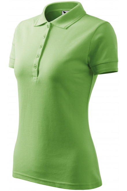Ženska elegantna polo majica, grašak zeleni, ženske polo majice