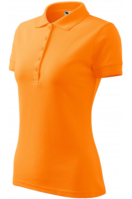 Ženska elegantna polo majica, mandarinski, majice za tisak