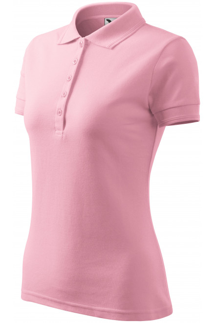 Ženska elegantna polo majica, ružičasta, polo majice