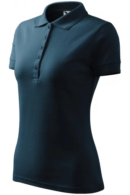 Ženska elegantna polo majica, tamno plava