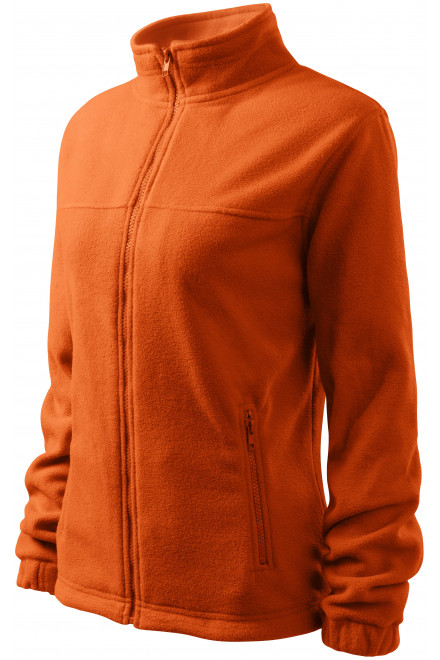 Ženska jakna od flisa, naranča, ženske sweatshirty