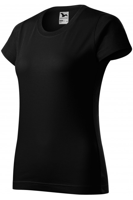 Ženska jednostavna majica, crno, ženske majice