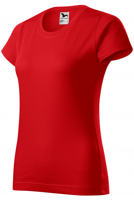 Ženska jednostavna majica, crvena, ženske majice
