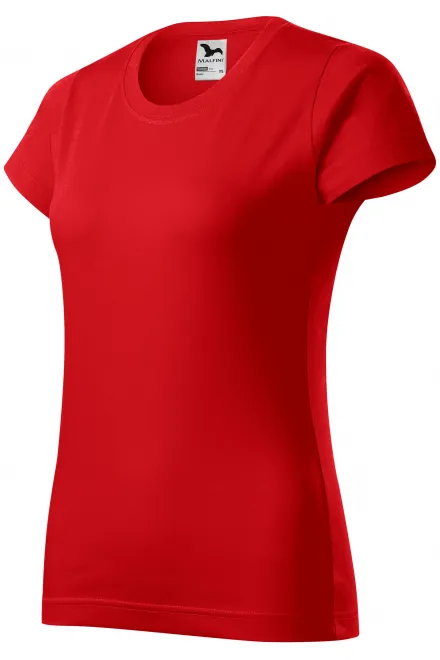 Ženska jednostavna majica, crvena