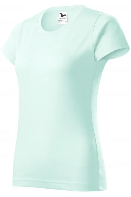 Ženska jednostavna majica, ledeno zelena