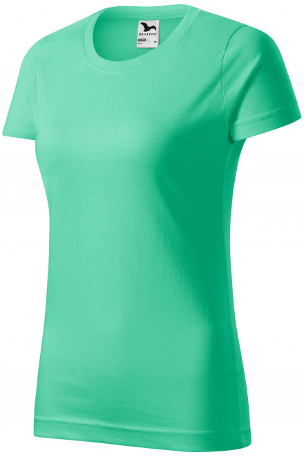 Ženska jednostavna majica, metvice, zelene majice