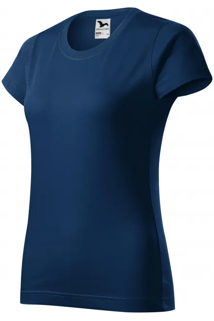 Ženska jednostavna majica, ponoćno plava