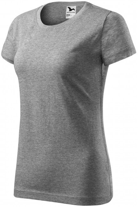 Ženska jednostavna majica, tamno sivi mramor, ženske majice