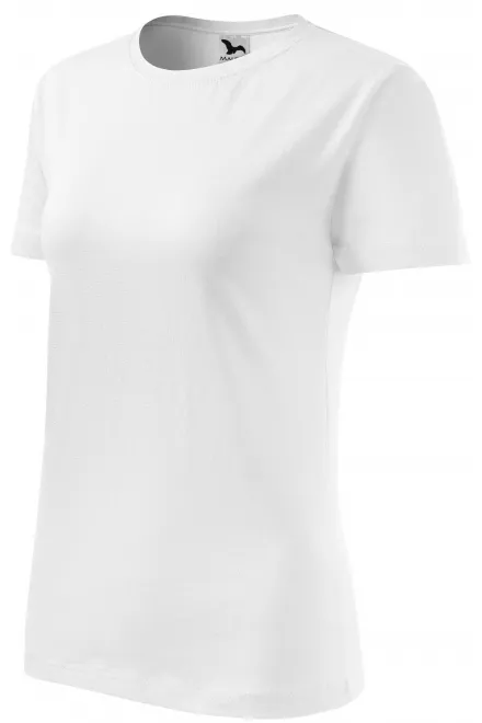 Ženska klasična majica, bijela