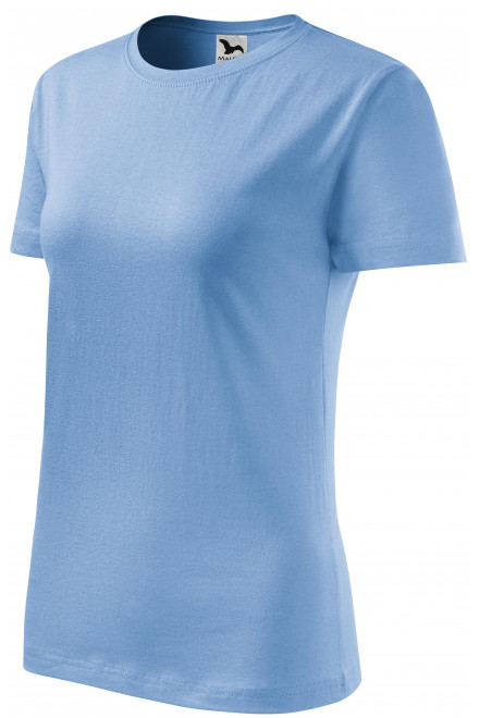 Ženska klasična majica, plavo nebo