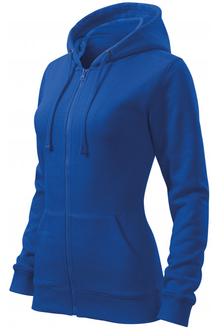 Ženska majica s kapuljačom, kraljevski plava, ženske jakne