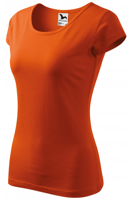 Ženska majica s vrlo kratkim rukavima, naranča, ženske majice