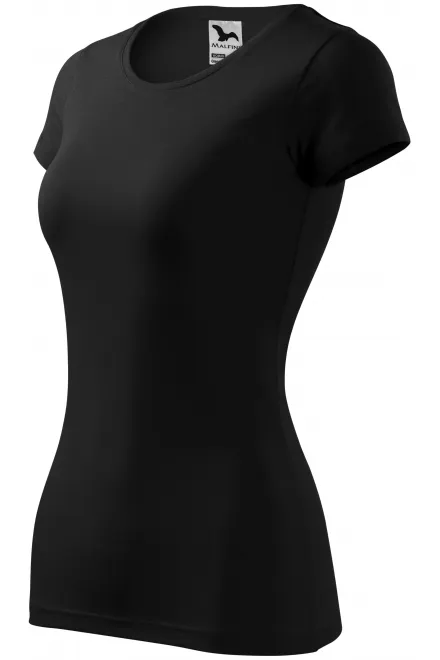 Ženska majica uskog kroja, crno