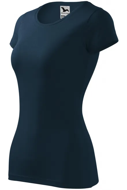 Ženska majica uskog kroja, tamno plava
