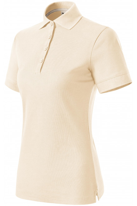 Ženska polo majica od organskog pamuka, badem, jednobojne majice