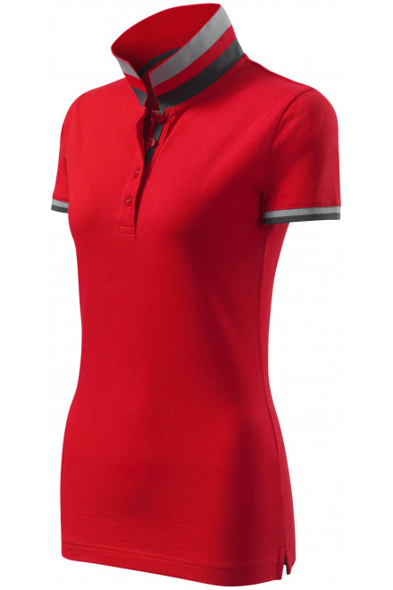 Ženska polo majica s ovratnikom gore, formula red, ženske majice