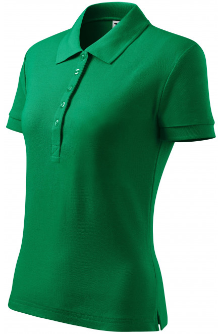 Ženska polo majica, trava zelena, jednobojne majice
