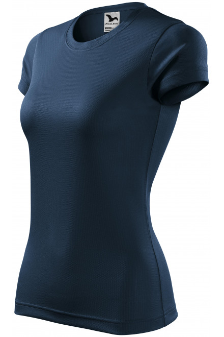Ženska sportska majica, tamno plava, majice za tisak