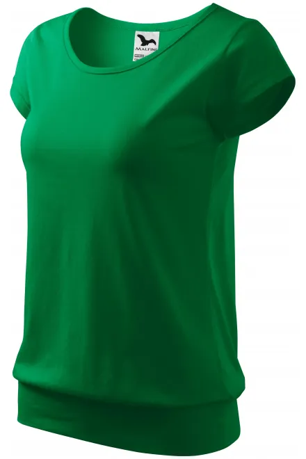 Ženska trendy majica, trava zelena